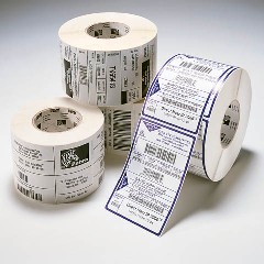 Pre-printed Labels available in variable sizes