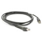 Zebra CBA-U01-S07ZAR 7ft Non-Shielded USB A Straight Cable