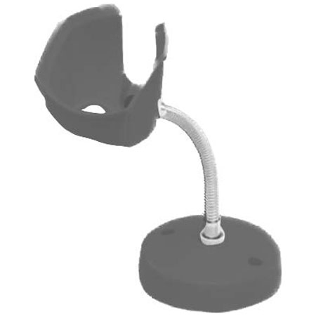 Zebra 22-71043-07R DS8108 Gooseneck Intellistand w/ Weighted Base - Twilight Black