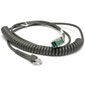 Zebra CBA-U34-C09ZAR 9ft Power Plus Coiled USB Cable