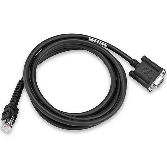 Zebra CBA-RF5-S07ZAR RS232 7' DB9 Female Straight Connector Cable