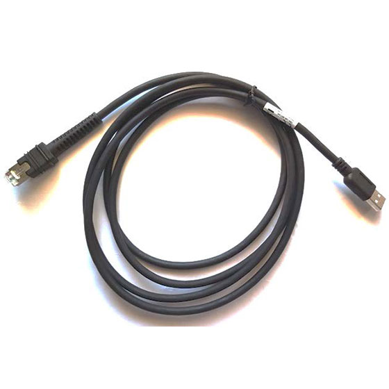 Zebra CBA-U46-S07ZAR 7ft Shielded USB Type A Straight Cable