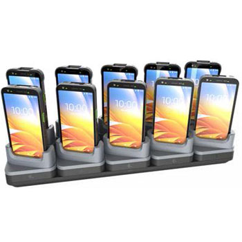 Zebra CRD-TC5AB-5SC10D-1 TC501 Ten Device w/ Boot Fast Charge-Only ShareCradle