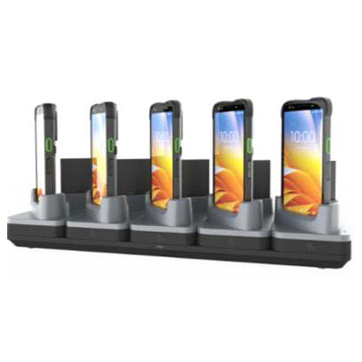 Zebra CRD-TC5AB-5SC5D5B-1 TC501 Five Device w/ Boot, 5 Battery Fast Charge-Only ShareCradle
