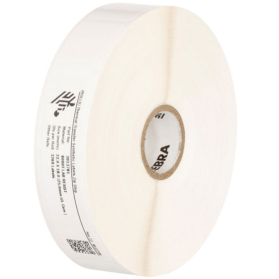 Zebra 10015773 DT 2 x 1.5 8000D LAB Barcode Labels