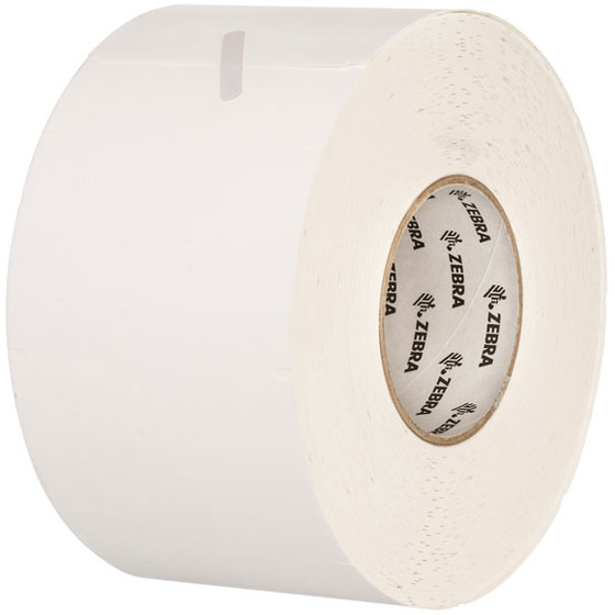 Zebra 69531 TT 1 x 10 (4 Up) 8000T Tuff 7 Mil Paper Tag