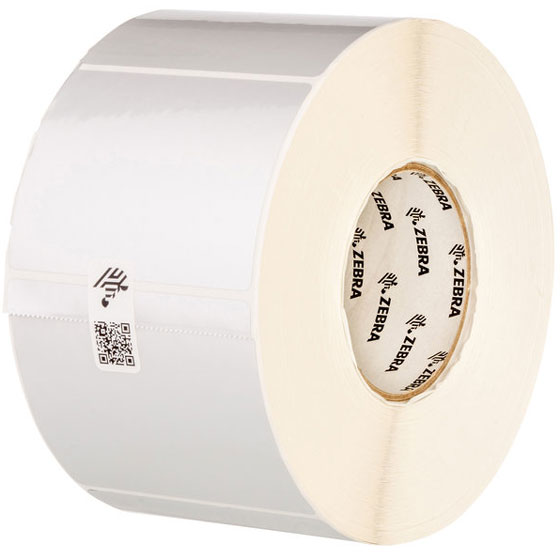 Zebra 10023356 TT 3 x 2 Z-Ultimate 4000T High Tack Silver Barcode Labels