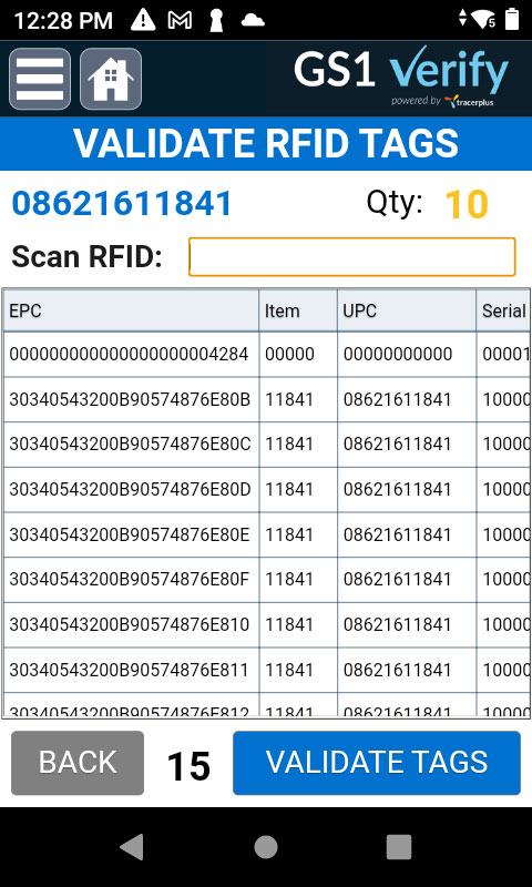 GS1 Verify Application