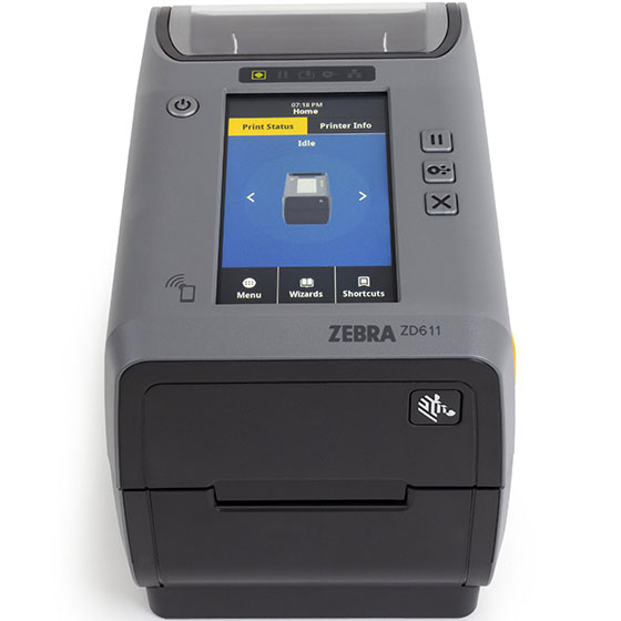 Zebra ZD6A122-T01BR1EZ ZD611R TT RFID Desktop Printer