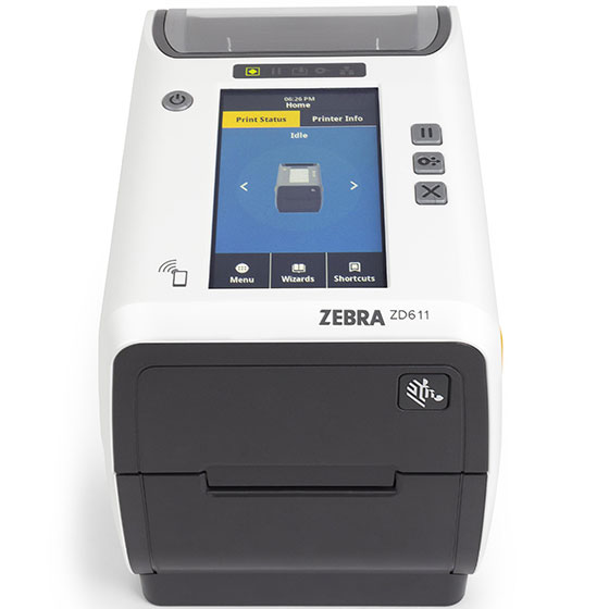Zebra ZD6AH22-T01B01EZ ZD611T-HC TT Healthcare Desktop Printer