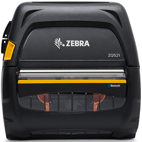 Zebra ZQ52-BUE0010-GA ZQ521 4 in. Mobile Printer - TAA