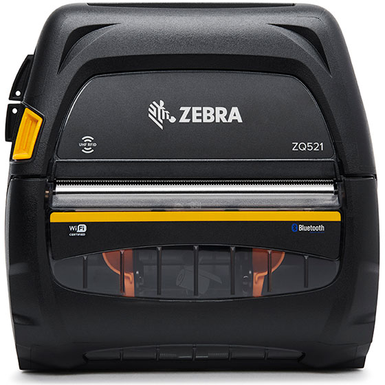 Zebra ZQ52-BUW0300-00 ZQ521 4 in. Mobile RFID Printer