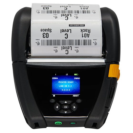 Zebra ZQ63-AUWA000-00 ZQ630 4 in. Mobile Printer | PTS Mobile