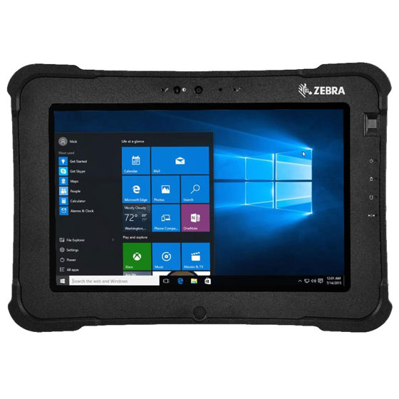 Zebra RTL10C1-3A11X1X XSlate L10ax 10.1 in Rugged Windows Tablet