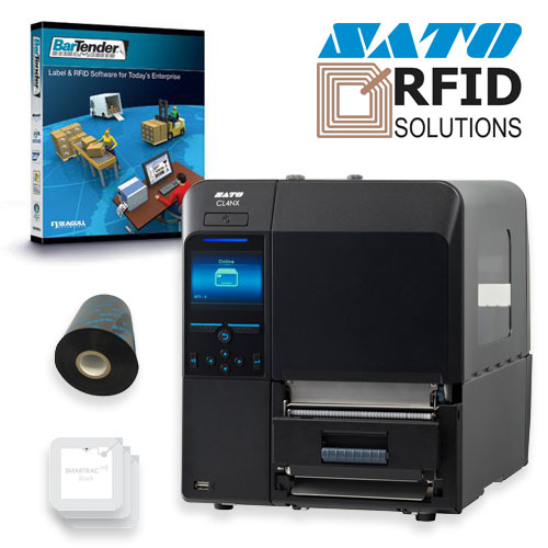 PTS SATO HF RFID Label Printer Starter Kit