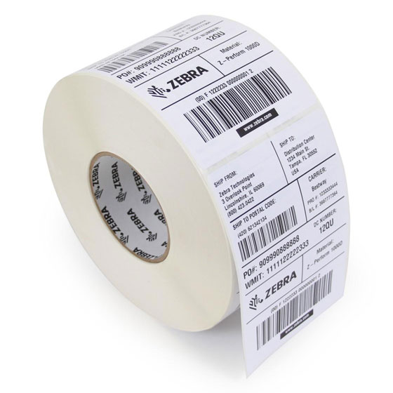 Zebra LDR2BF5W DT 2 x 1.25 PolyPro Barcode Labels PTS Mobile